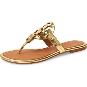 Tory Burch Gold Miller Sandal